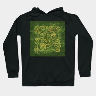 Green Swirls - The Sylvia Hoodie